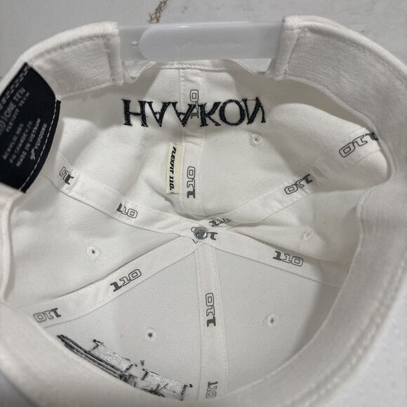 Haakon Industries White  Hat Cap Adjustable - New With Tags - Picture 8 of 11